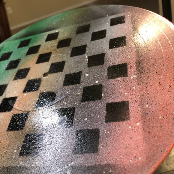 Vinyl Chess Set -Forest Gold (Resin Pieces) - Picture 10 of 14